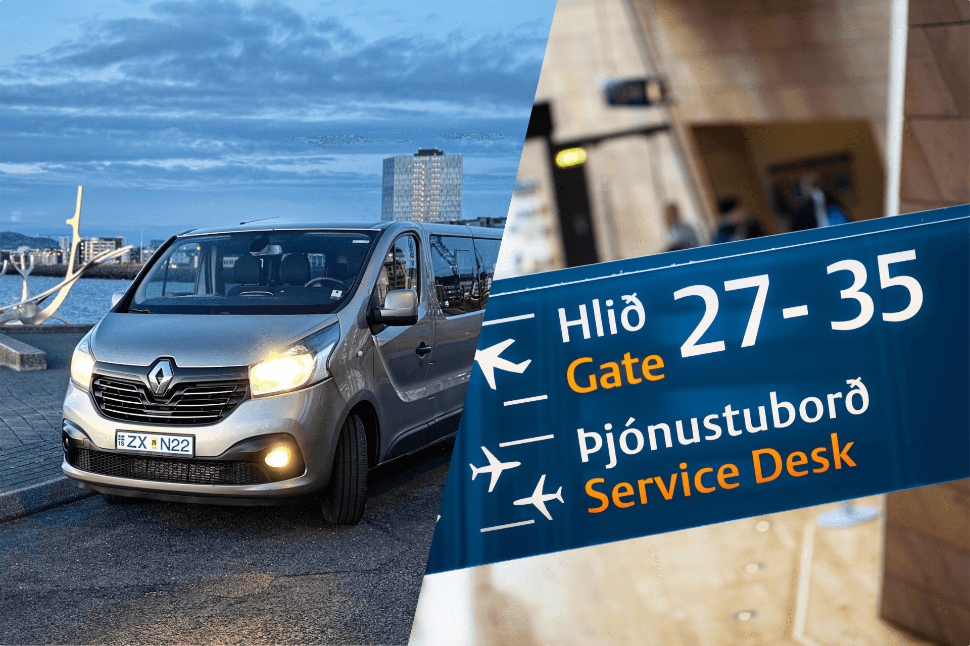 Private Transfer from Reykjavik Hotel to Keflavik Airport (KEF)