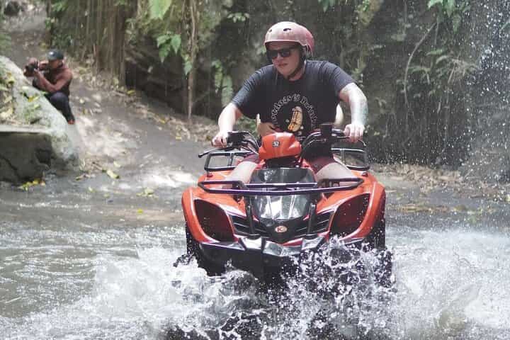 ATV Ride through tunnel, river, jungle and Rafting package