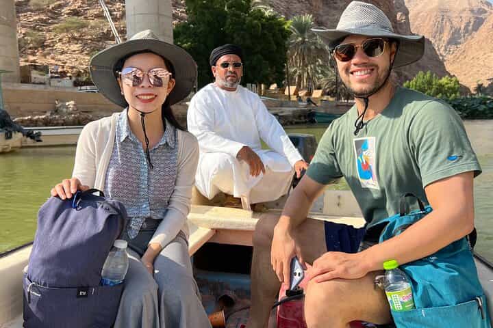 Wadi Shab and Wahiba Sands Day Tour from Muscat