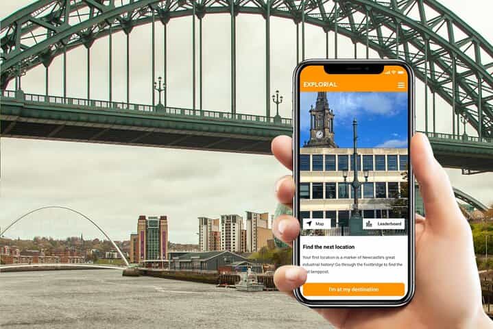Newcastle upon Tyne Scavenger Hunt and Sights Self-Guided Tour
