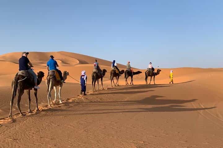 5 Days trip Tangier to Chaouen, Fez, Merzoga desert and Marrakech