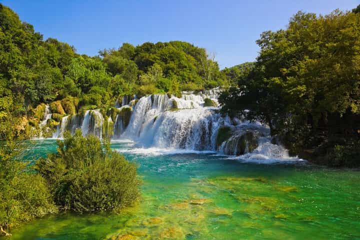 Private Krka Waterfalls National Park and Town of Šibenik Tour - from Split