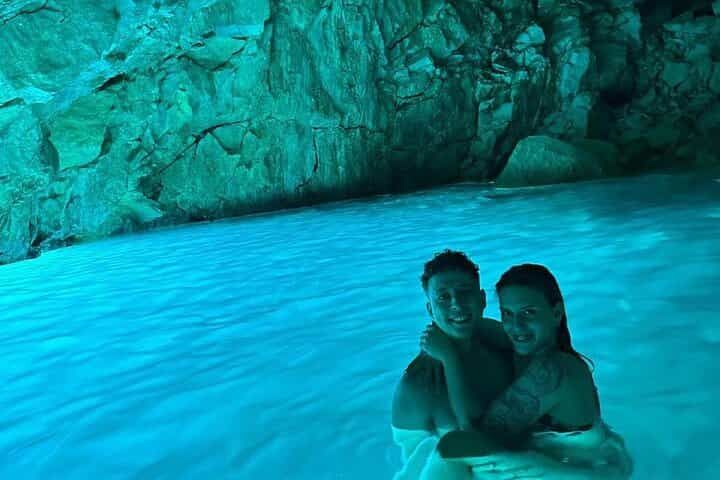 Karaburun Peninsula Tour Grama Bay and Hidden Blue Cave Adventure