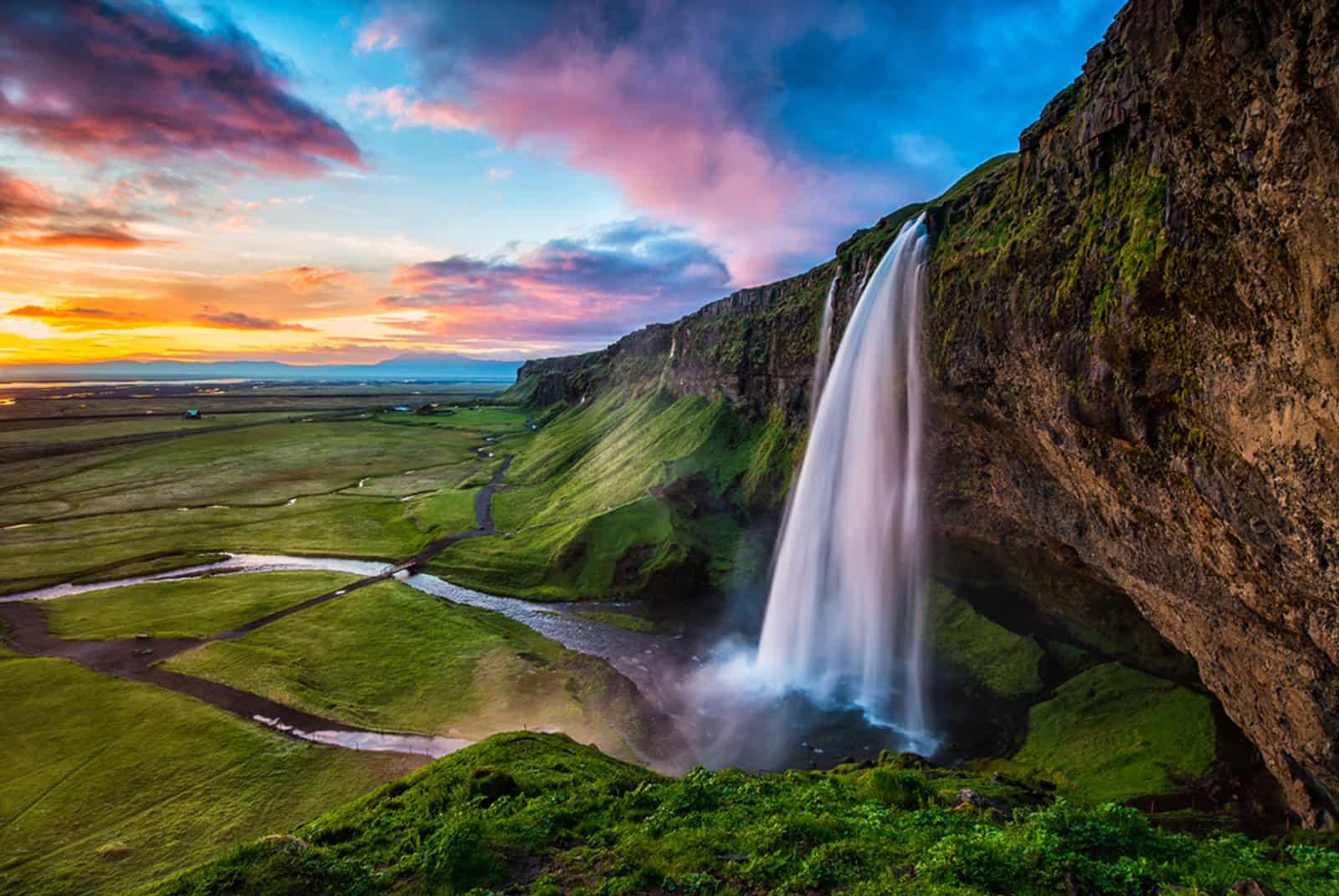 Private tour South Coast and Waterfalls