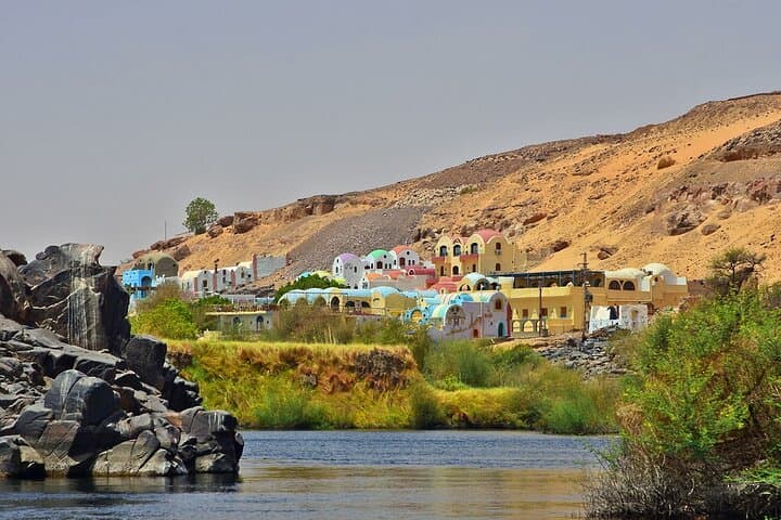 Explore Nubian Village by Motorboat In Aswan