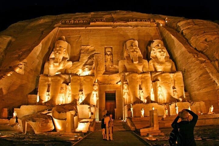 Abu Simbel 2 Day Tour from Aswan with Sound and Light Show