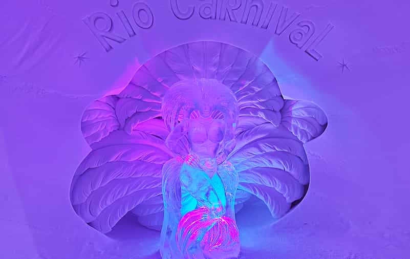 Visit to Lainio Snow village