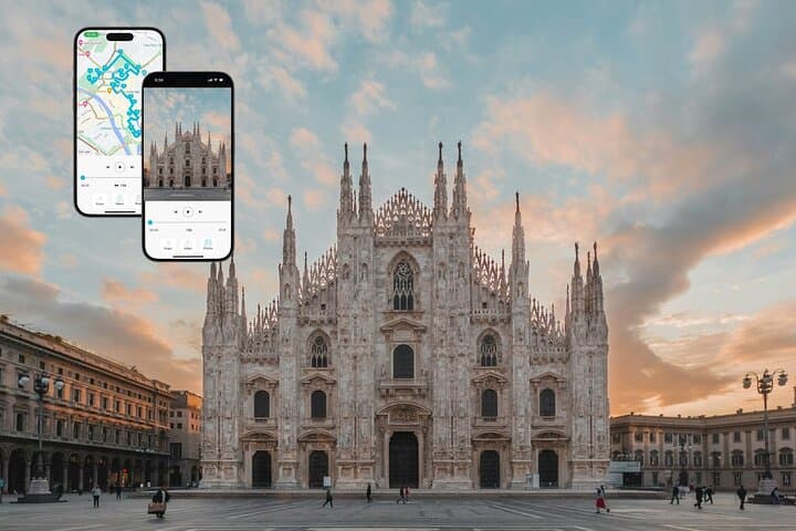 The Empire and Art Tour of Milan with Self Guided Mobile App