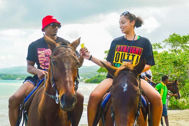 Horseback Riding/Swimming and Dunn's River from Ocho Rios