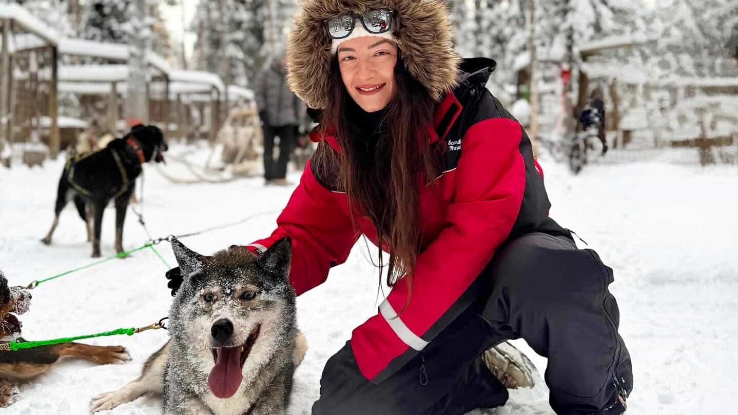 Husky Safari 5 km Self-Drive, Levi