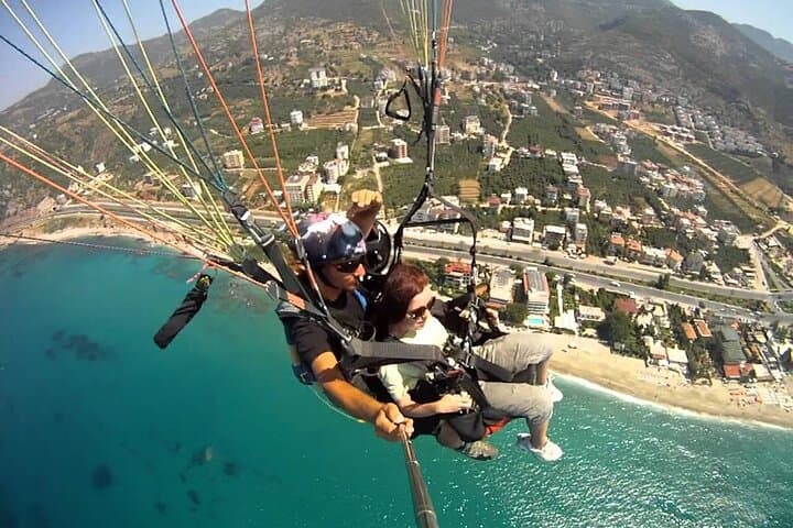 Tandem Paragliding in Alanya with Professional Licensed Pilots