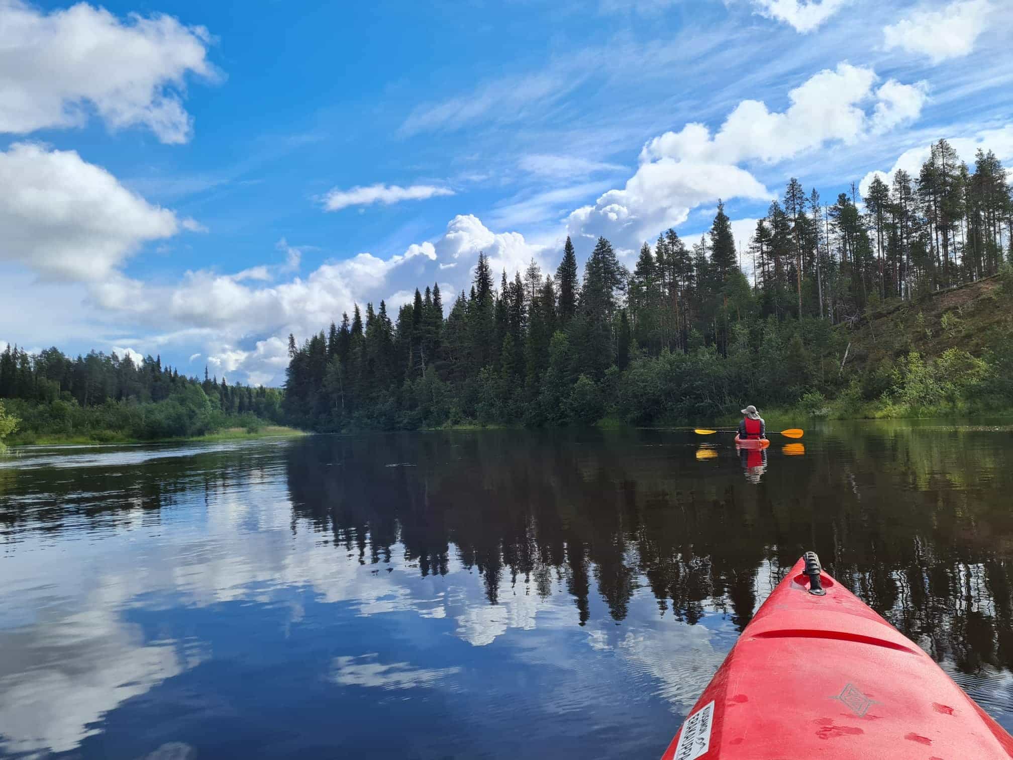 Oulankariver canoeing - hire a canoe or kayak for one of the most beautiful canoeing routes in Europe