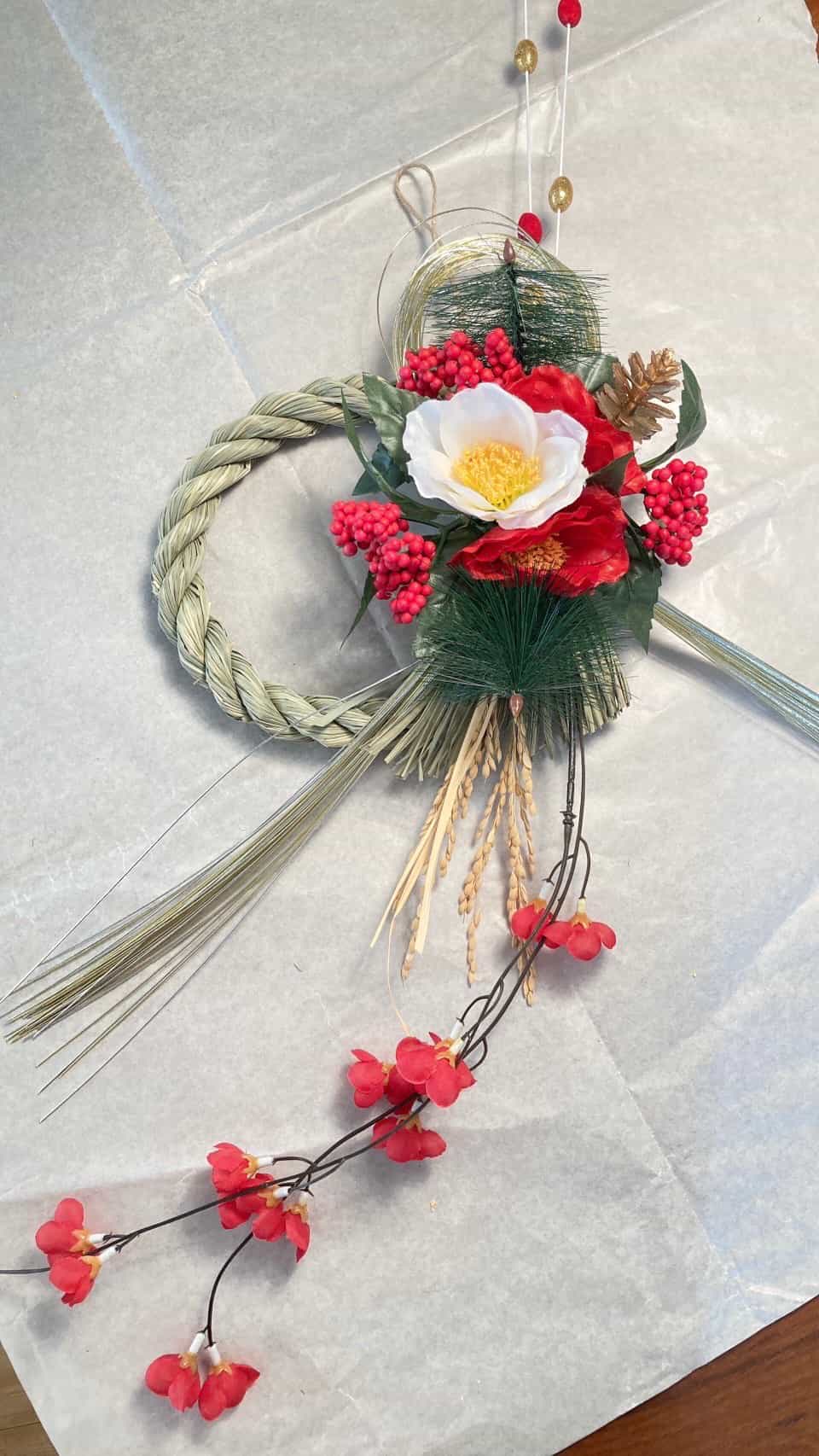 Japanese Floral Culture 〜Shimenawa wreath workshop〜