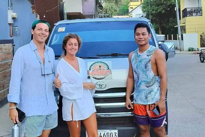 Private Van Transfer from Port Barton to El Nido