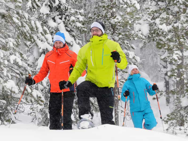 Snowshoeing, Rovaniemi