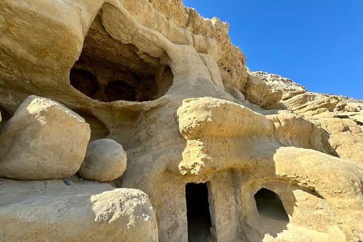 South Crete Secrets: Matala Hippie Caves, Zaros Lake & Hidden Monasteries