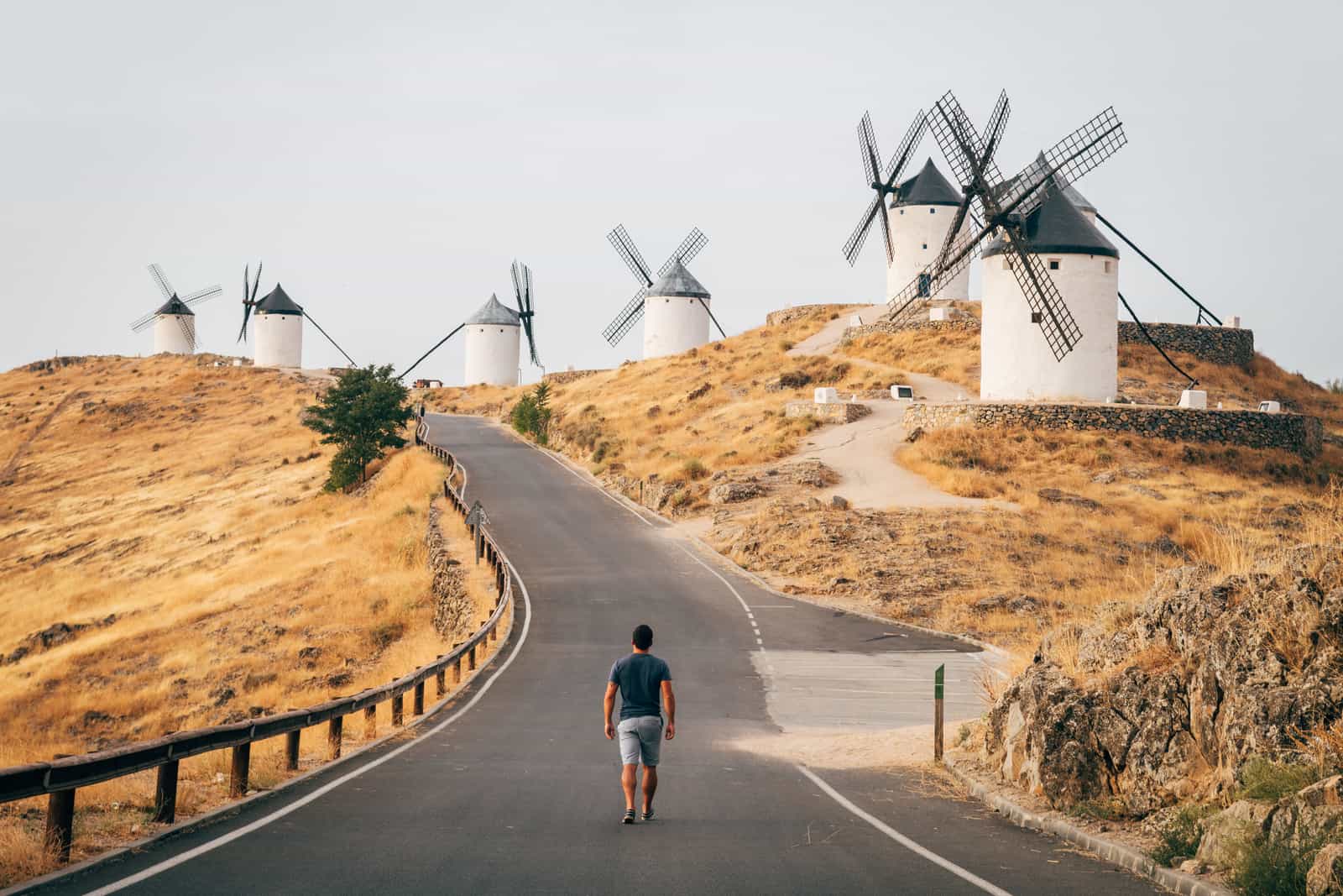 Molinos de Viento del Quijote de la Mancha y Toledo