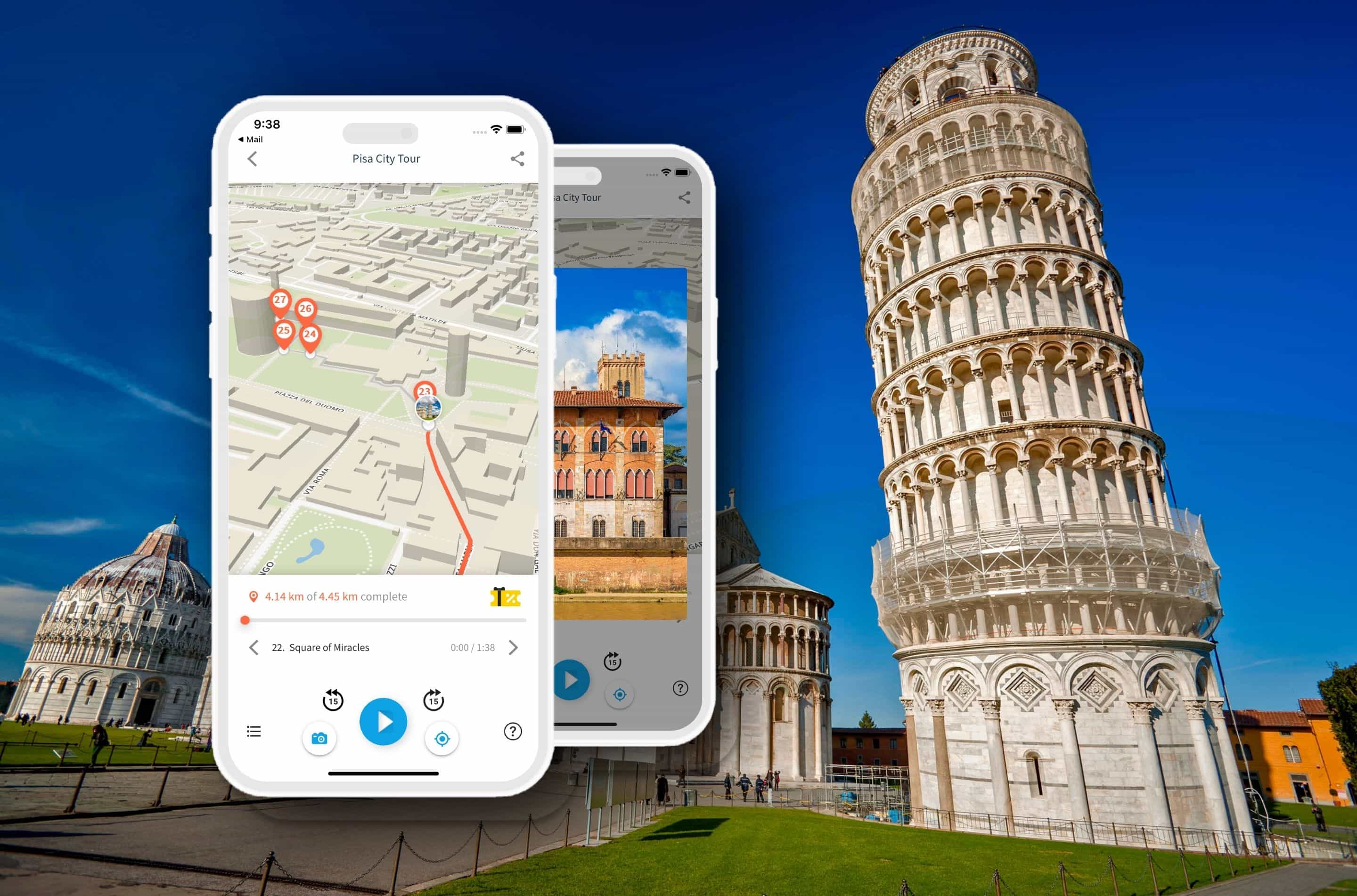 Pisa, Tuscany: Comprehensive City Tour with Audio Guide