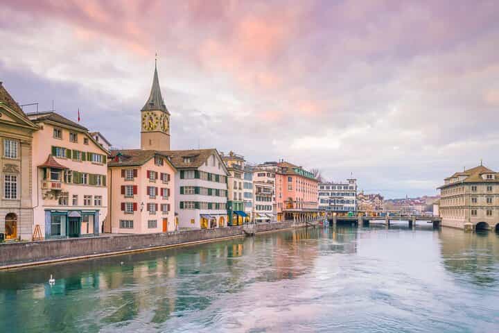 Private transfer from Basel to Zurich, 2h stop in Aarau