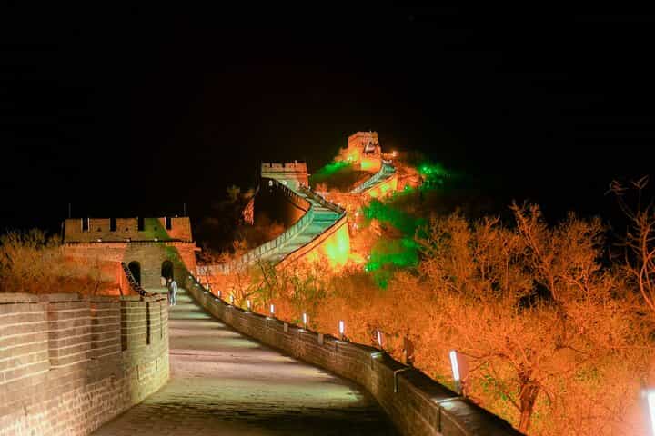5-8 Hours Beijing Private Great Wall Night Tour and Options