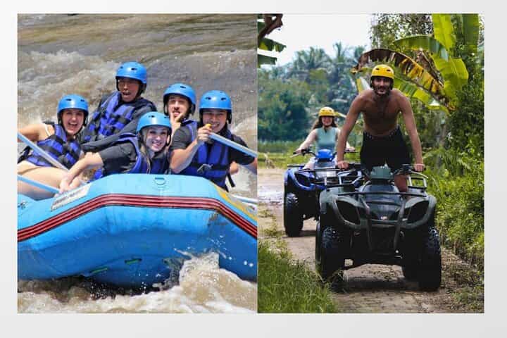 Bali ATV Ride Combo Bali Rafting best fullday tour Package