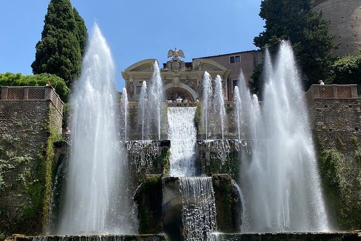 Day Trip Rome to Tivoli Gardens Private Driver Local Tour Guide