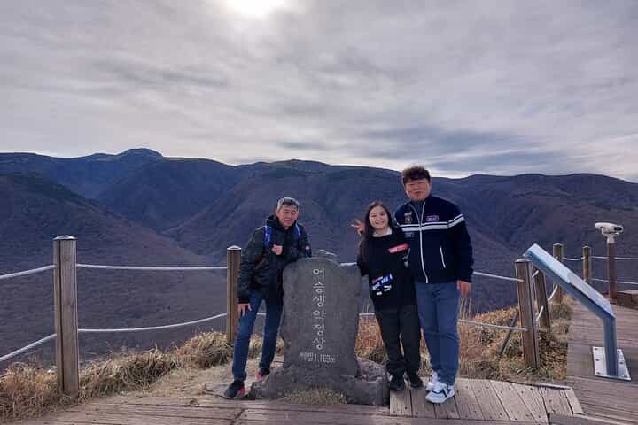Jeju Island Private Taxi Tour: Mt. Hallasan and Waterfalls