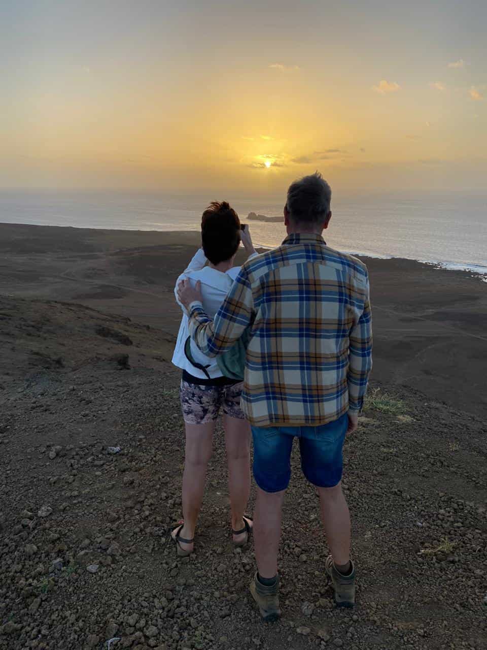 Sunset Hiking to Mount Lion