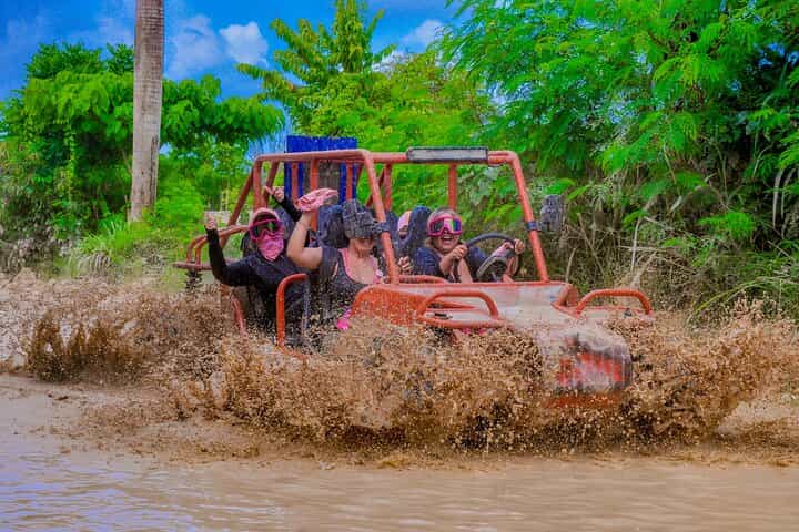 Half-Day Buggy Tour to Water Cave and Macao Beach