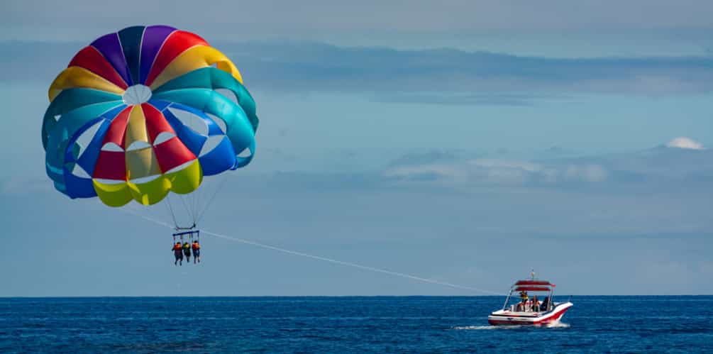 Extra Mega Parasailing, Banana, Tube, Glass boat Tour