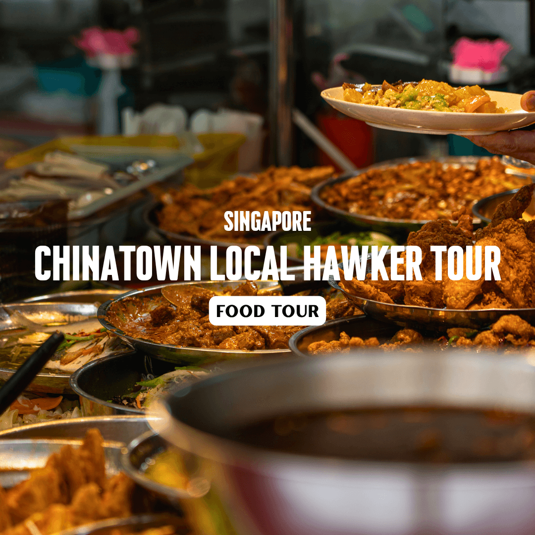 (Free eSIM) Singapore Chinatown Local Hawker Food Tour