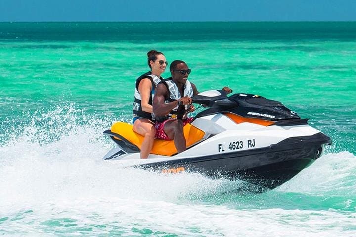 North Side Blue Channel & Starfish Snorkeling, 30min JetSki, Shuttle Included