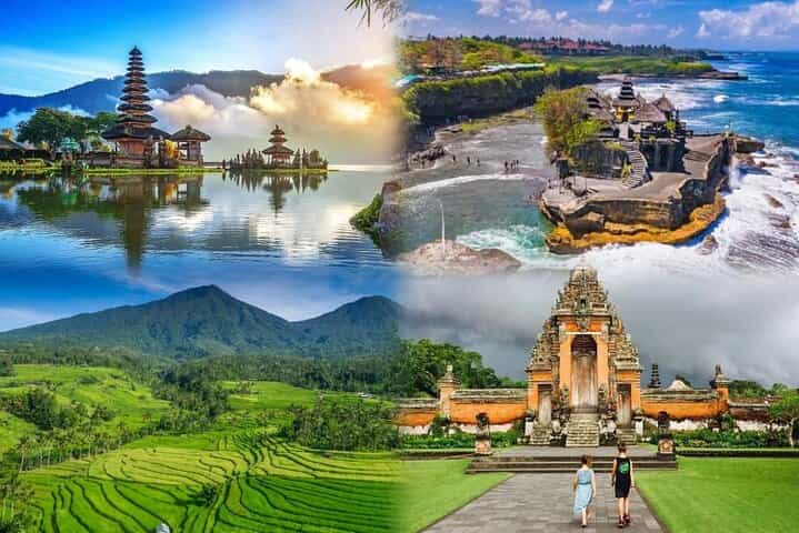 Full Day Tour Tanah Lot, Jatiluwih, Danau Beratan