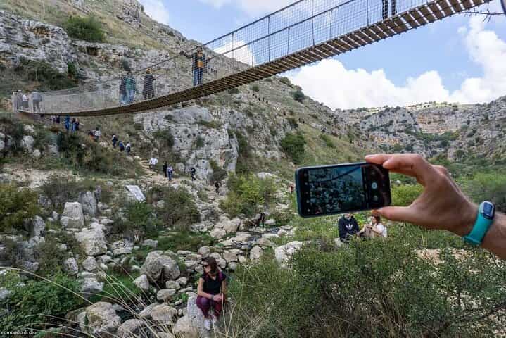 Matera: journey of the Sassi, the Murgia and the Tibetan Bridge