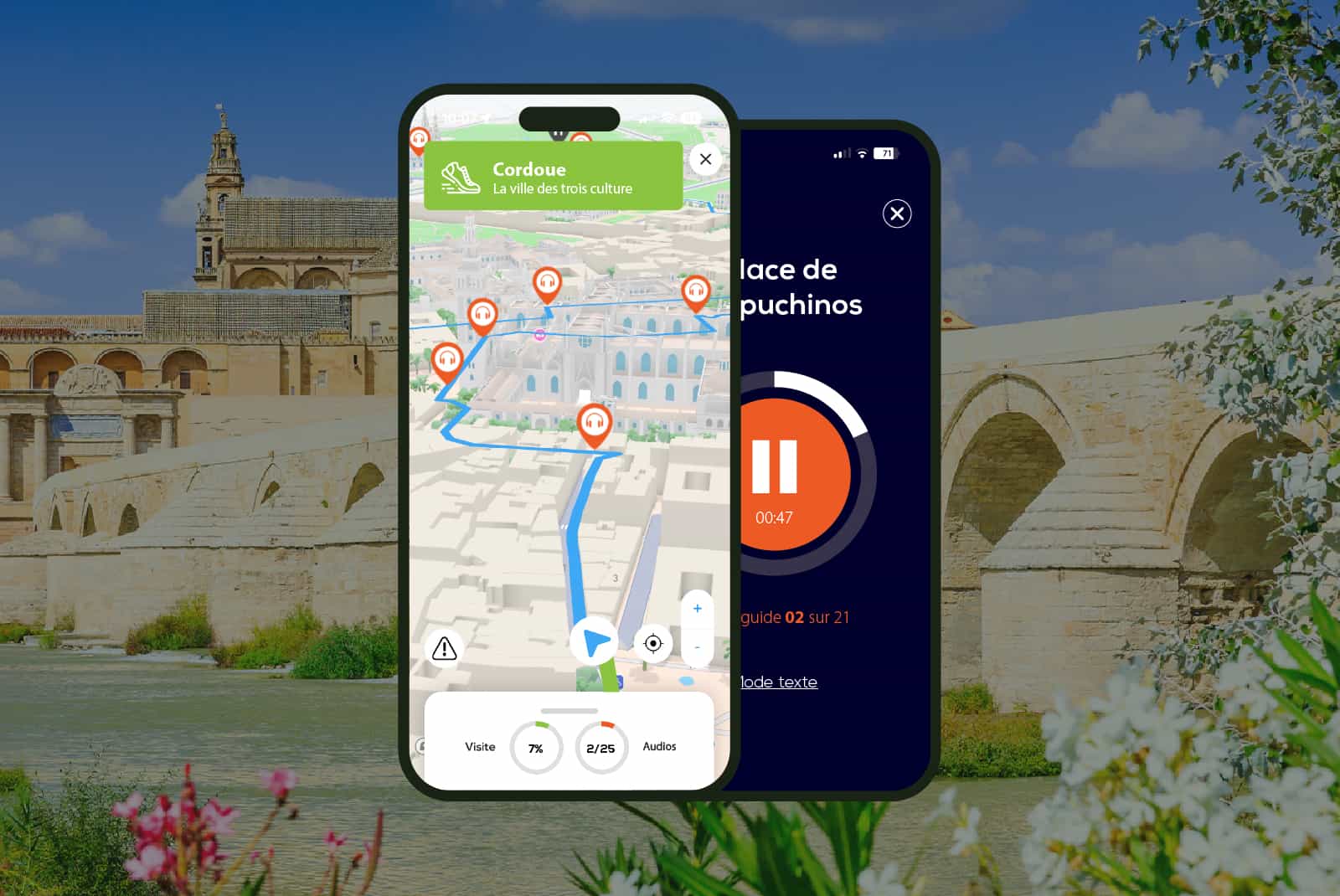 Cordoba: 3.5-Hour Audio Guided Walking Tour and 23 Audio Commentaries