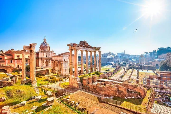 Walking Tour of the Colosseum, the Roman Forum and Palatine Hill