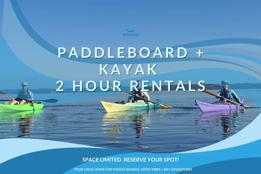 Kayaking & Sup Rentals - 2hr Rentals