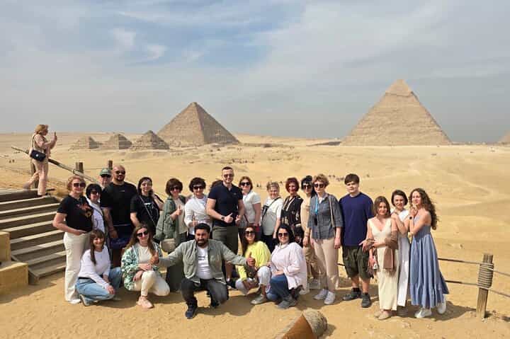 Day Tour of Giza Pyramids, Sphinx & Grand Egyptian Museum GEM