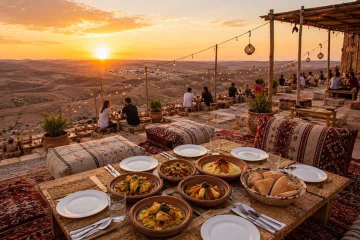 Agafay Desert Sunset Dinner, Fire Show & Traditional Music