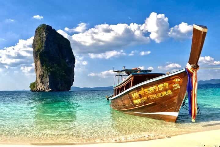 Krabi 4 Islands Tour by Longtail Boat
