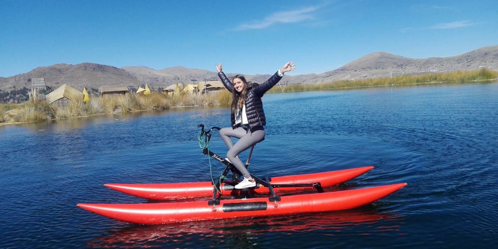 Pun-03 : Aquabiking on Titicaca lake - A Unique Ride