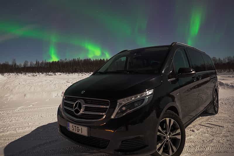 Northern Lights Hunt by Car, Levi — 2-hour Aurora hunt