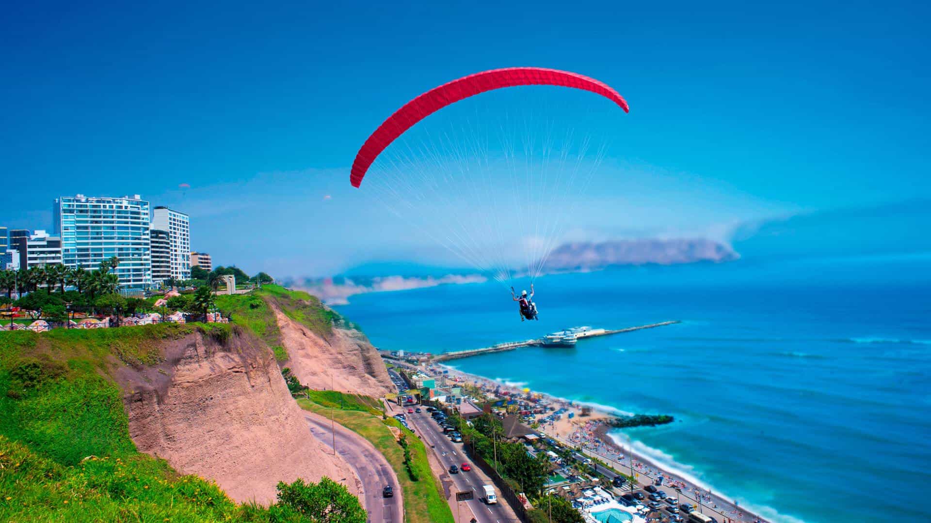 Lim-25 : Paramotor Sky Tour - Exploring Lima's Southern Coast