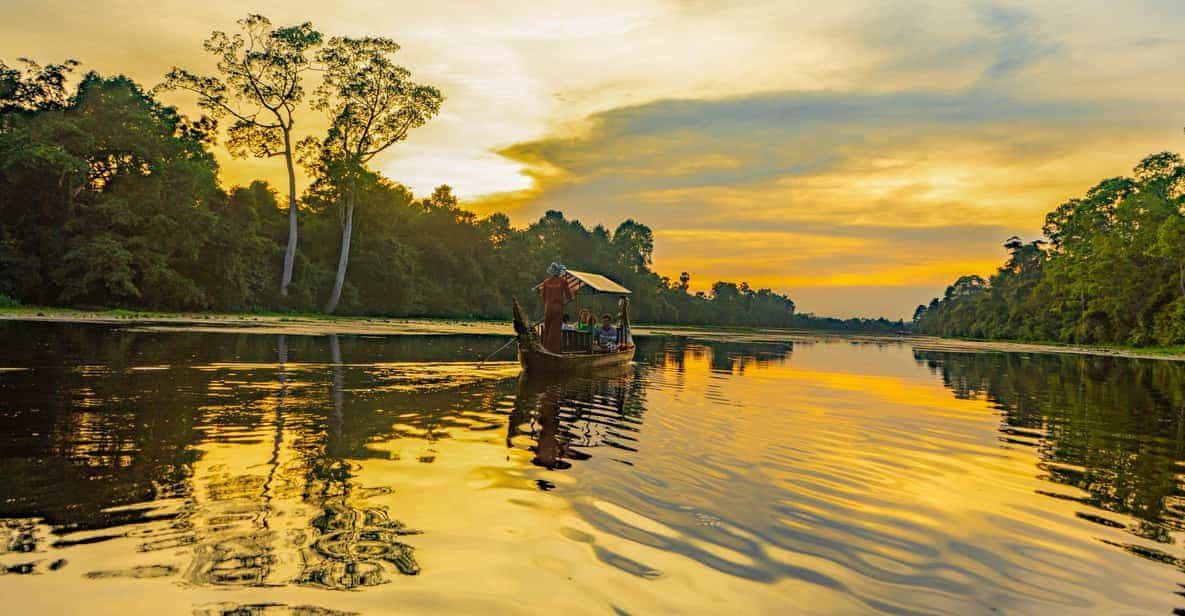 Angkor Twilight & Boat Vespa Adventure Private Tour