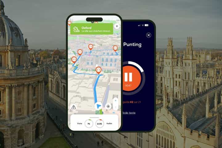 Oxford 2-Hour Audio Guided Walking Tour with 26 Audio Commentaries