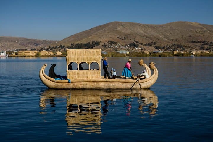 Titicaca Lake, Uros Floating Islands & Taquile Community Island Full-Day Tour from Puno