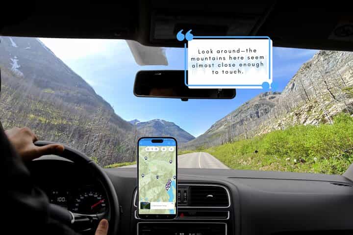 Cowboy Trail and Waterton Park Smartphone Audio Driving Tour