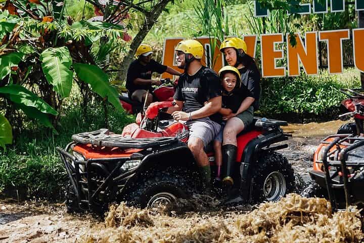 Bali ATV Quad Bike Adventure with Monkey Forest Experience
