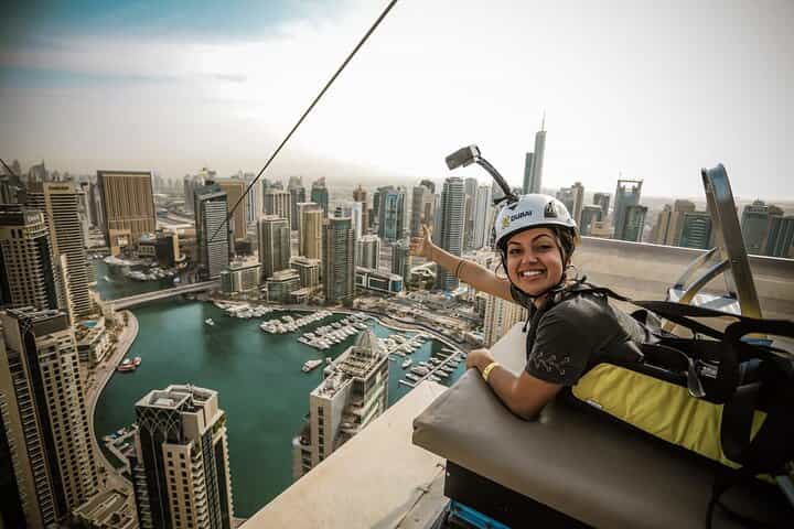 Dubai Single Ride Xline Marina Skyline