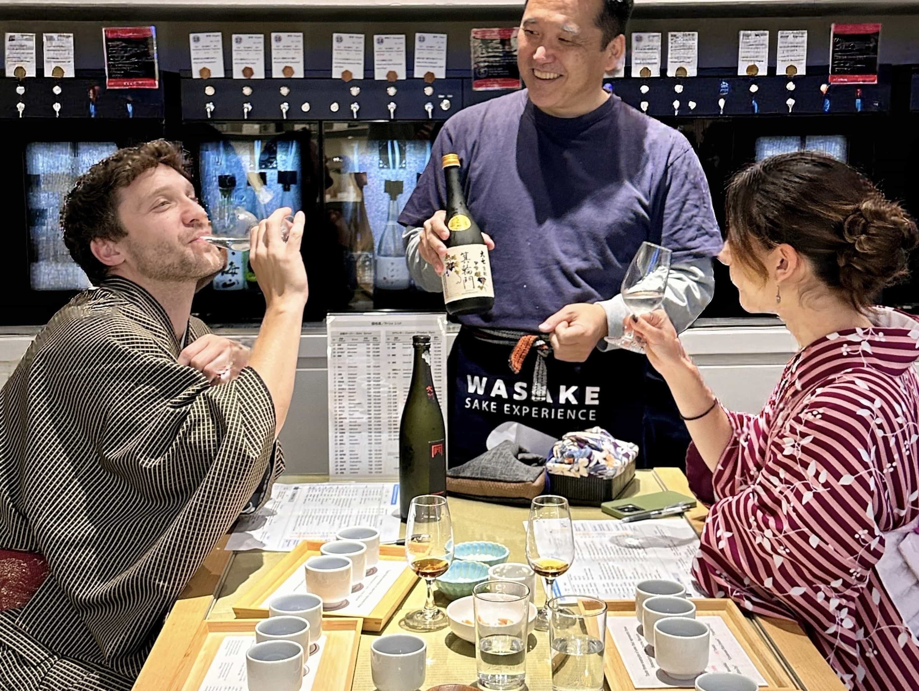 Introductory Sake Tasting Class with Sommelier in Asakusa Tokyo